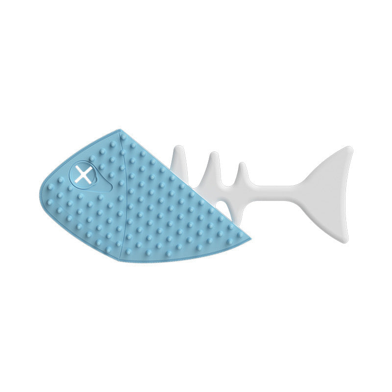 Cat Brushes For Indoor Cats Fishbone-Shaped Kitten Brush Detangling Brush Cute Dog Hair Brush Puppy Grooming Brush For Pets