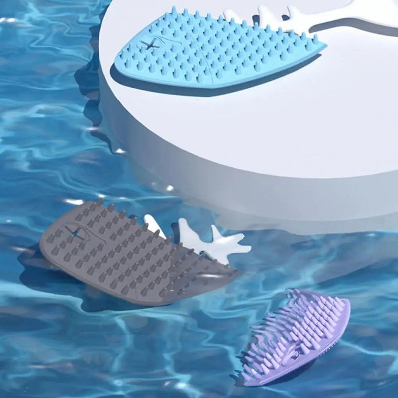 Cat Brushes For Indoor Cats Fishbone-Shaped Kitten Brush Detangling Brush Cute Dog Hair Brush Puppy Grooming Brush For Pets